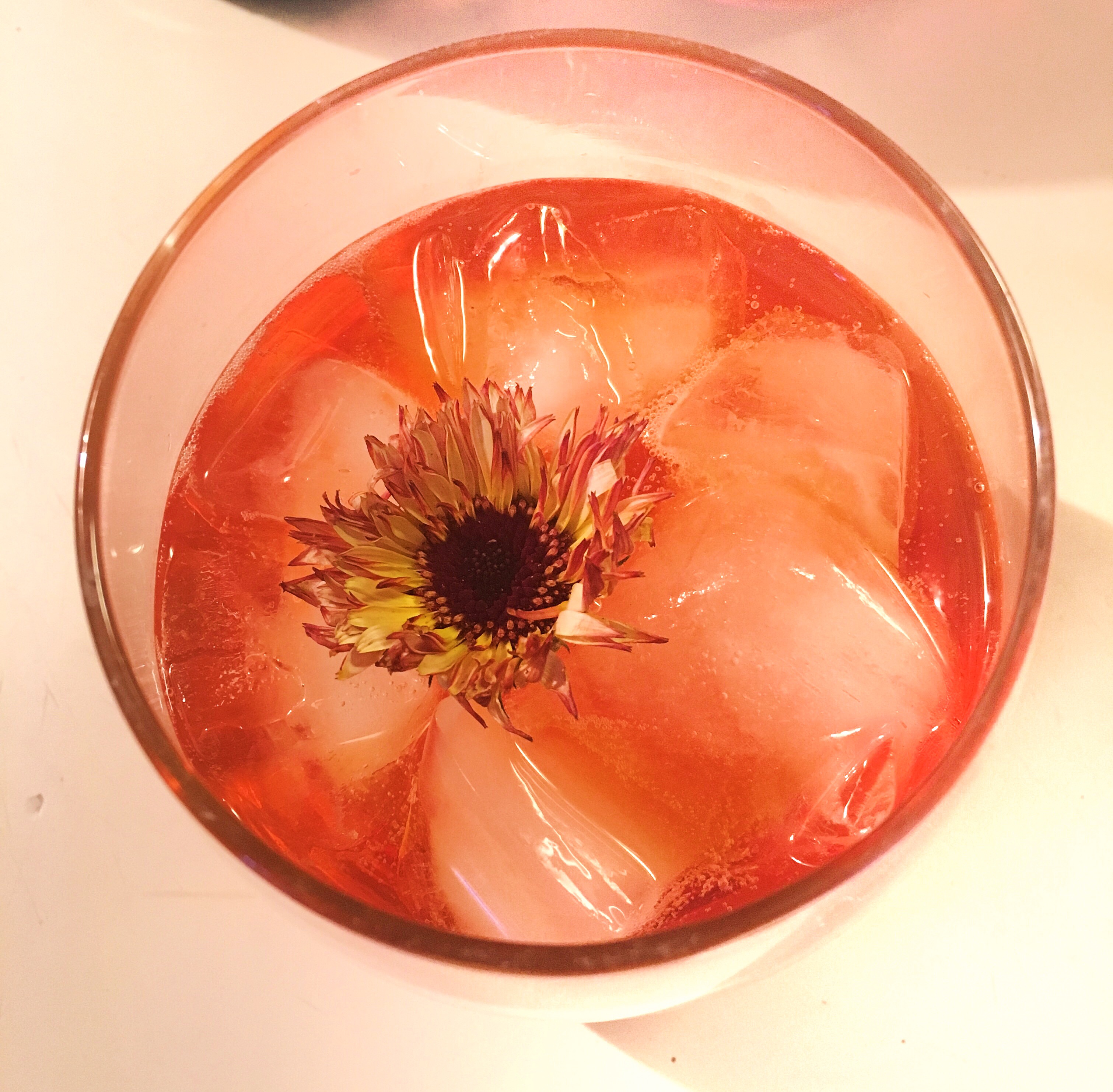 A Floral Summer Spritz: Cheers to edible flowers in and on our drinks