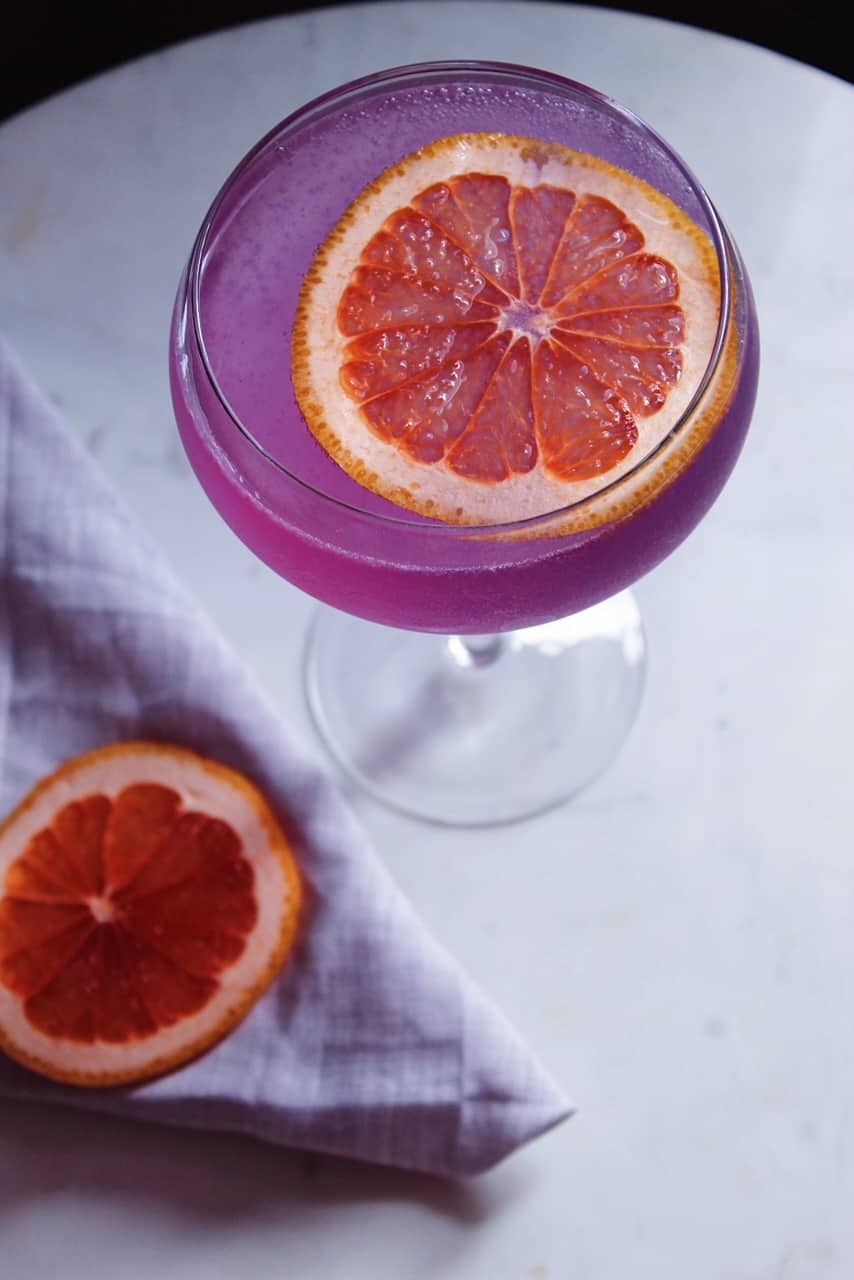 dehydrated fruit Grapefruit Cocktails Teas Garnish