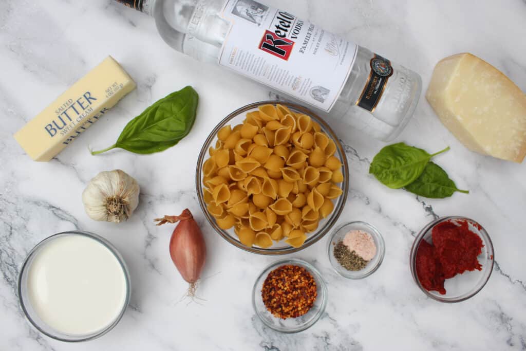 Gigi Hadid Pasta (Spicy Vodka Sauce Shells)